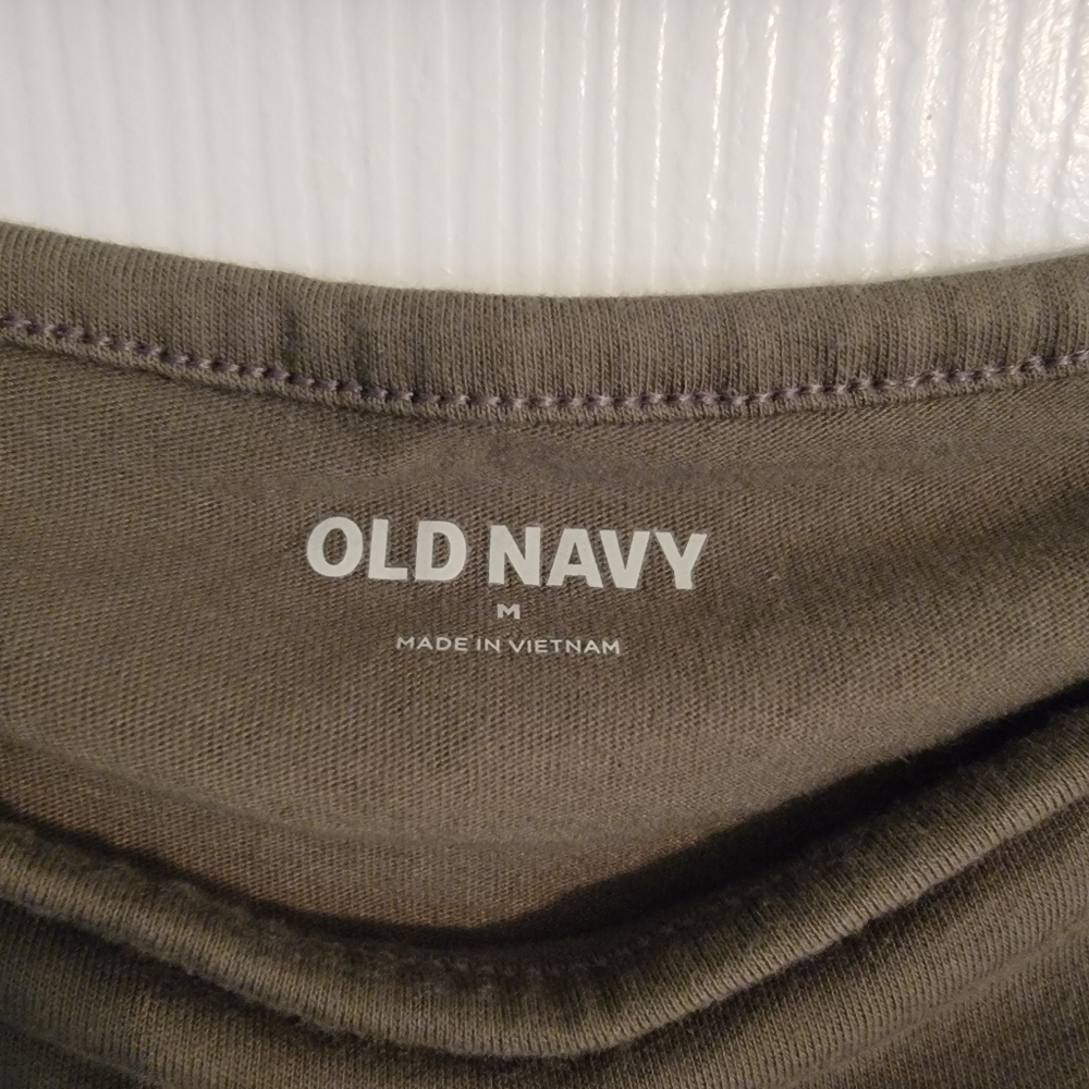 Old Navy Olive Green Relaxed Strappy Tank - Picture 3 of 3